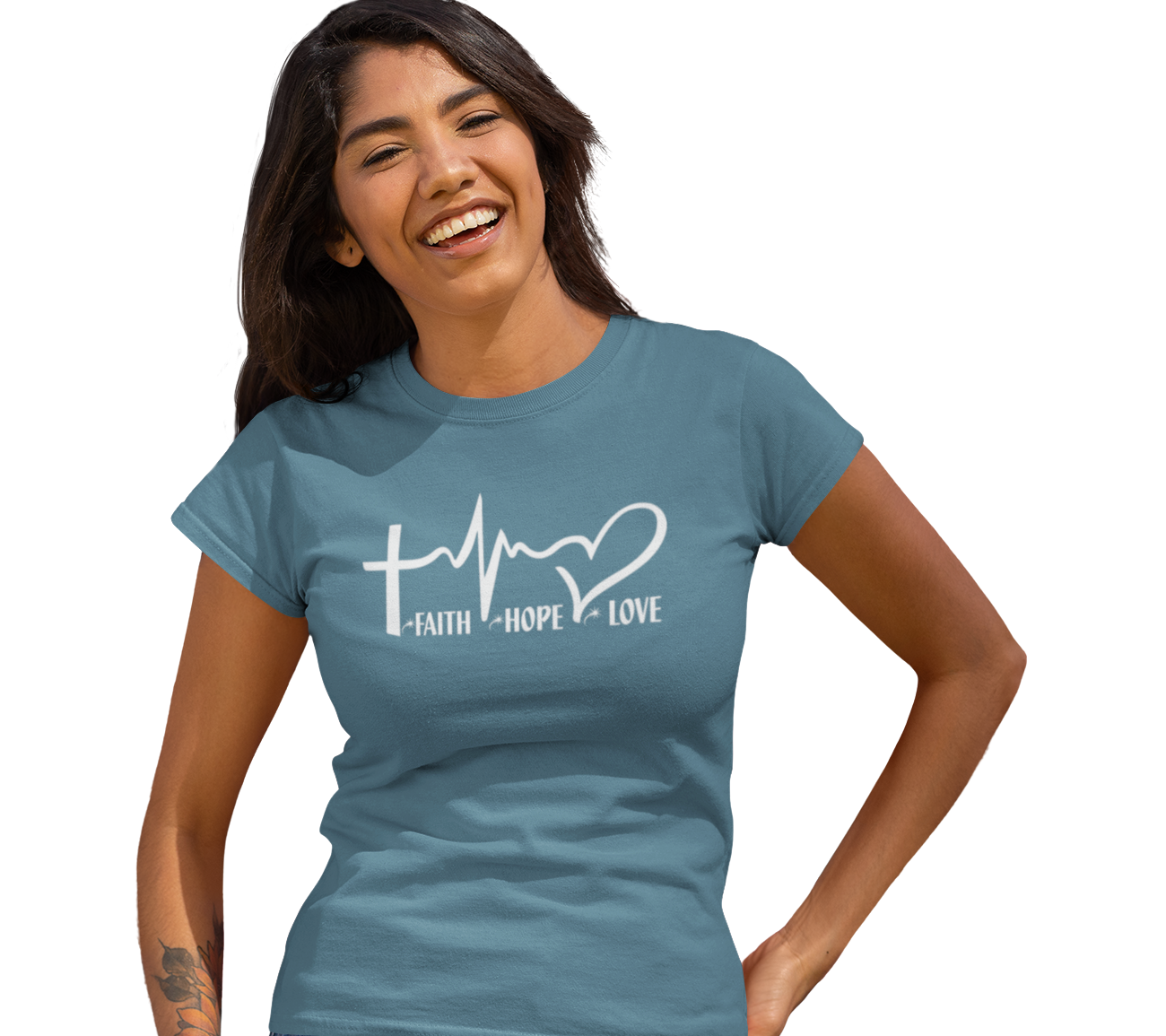 Faith Hope Love | Women's Relaxed Fit T-Shirt