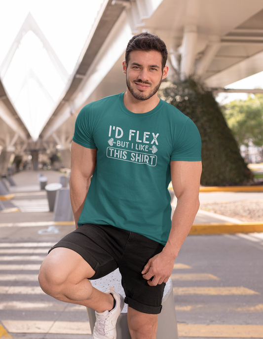 I'd Flex But... | Men's Triblend T-Shirt