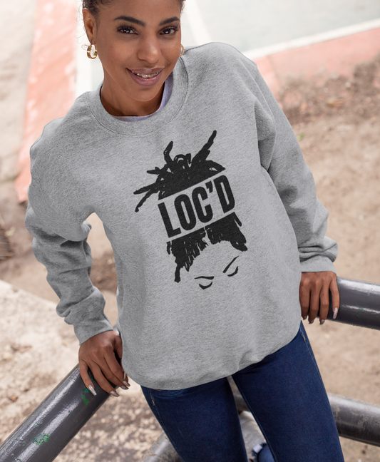 Loc'd | Women's Crew Fleece Sweatshirt