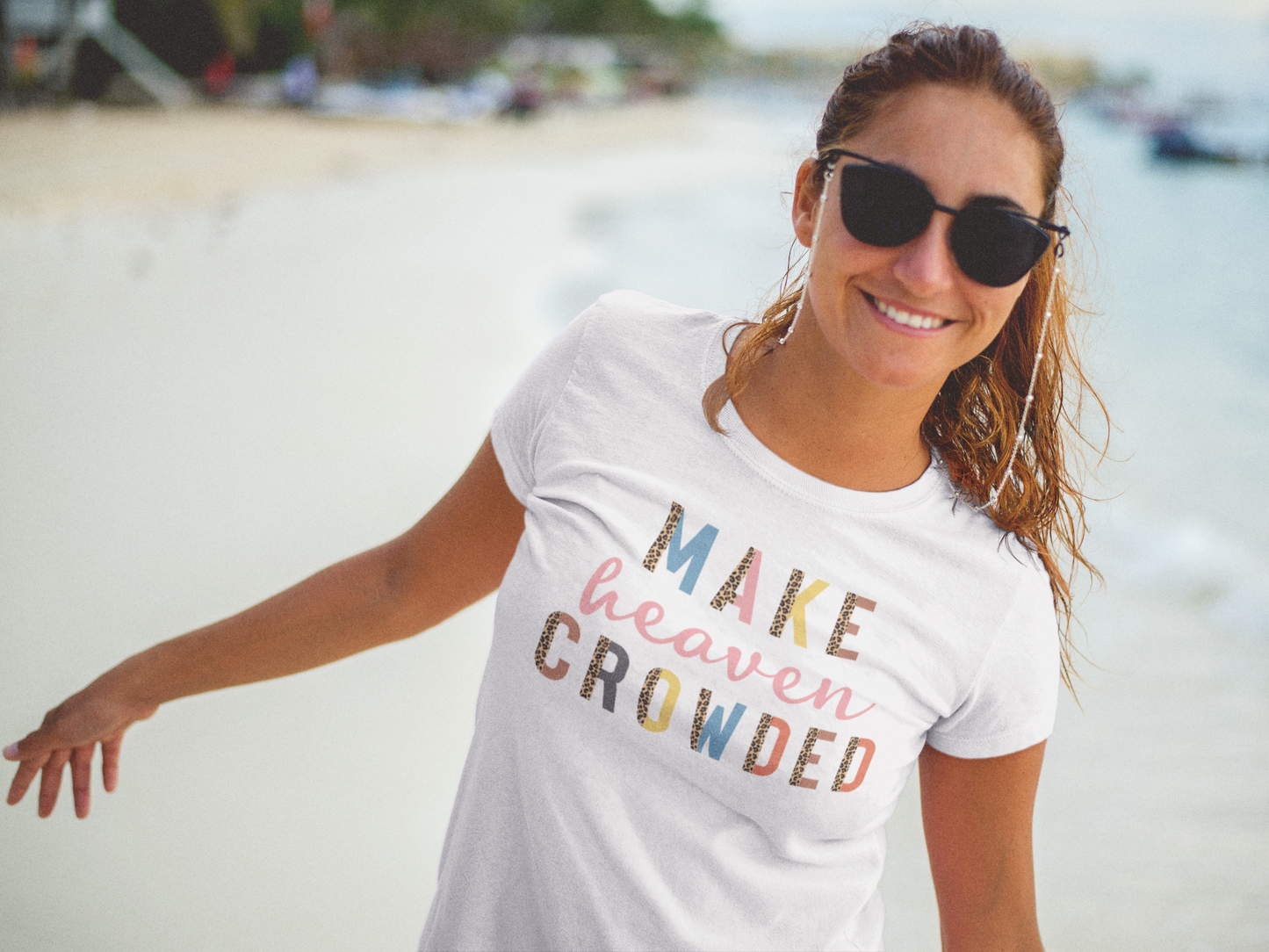 Make Heaven Crowded | Women's FashionFit T-Shirt