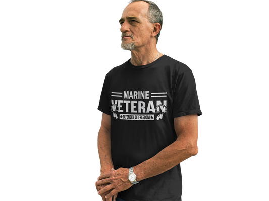 Marine Veteran | Men's Relaxed Fit T-Shirt