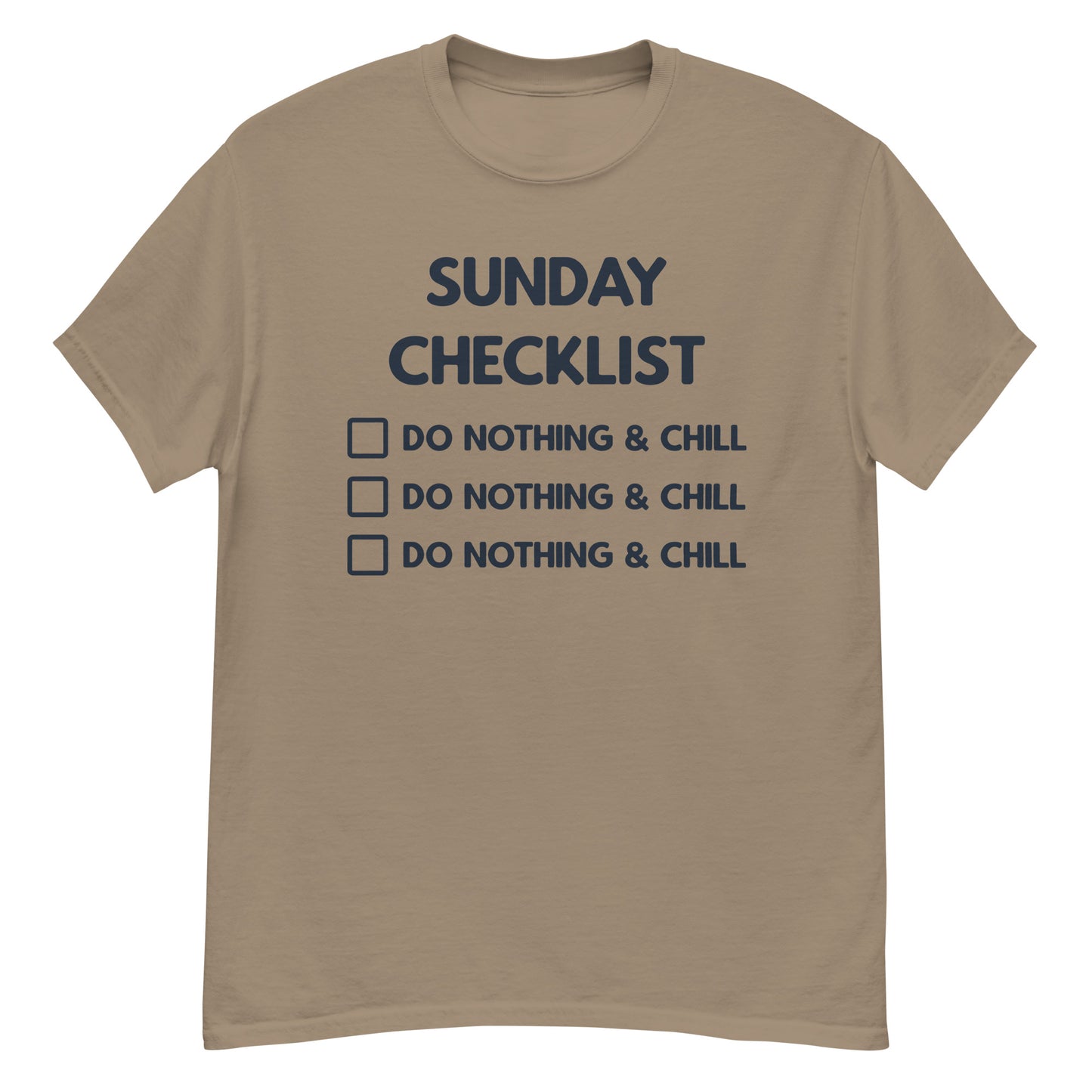 Sunday Checklist | Unisex Classic T-Shirt