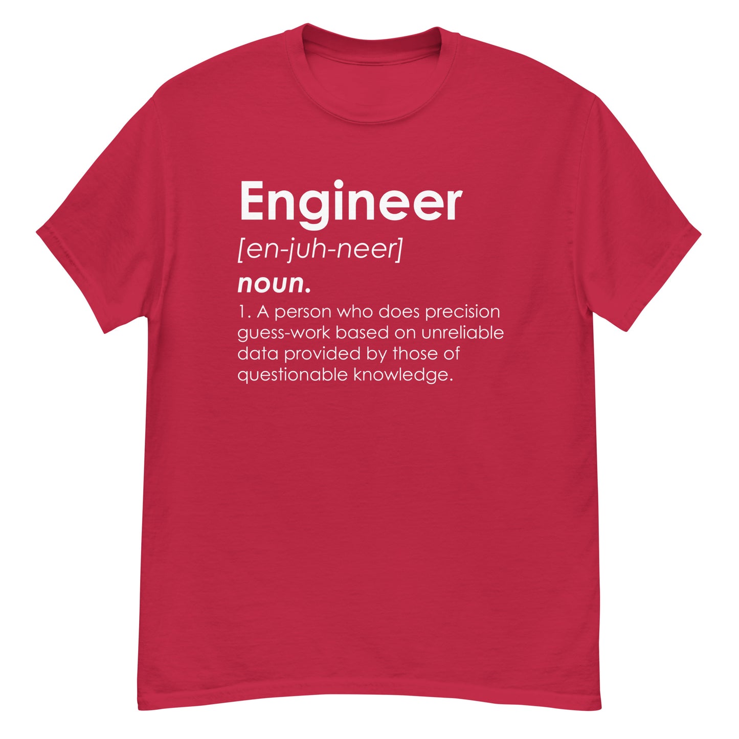 Definition of Engineer | Unisex Classic T-Shirt