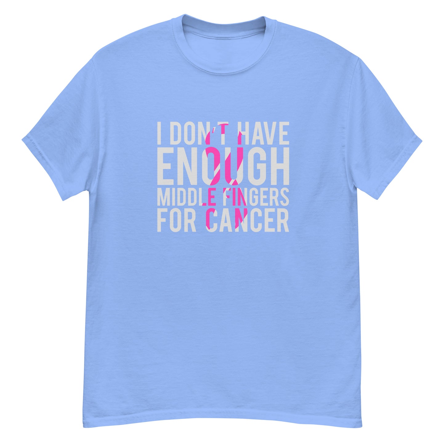 Middle Fingers For Cancer | Unisex Classic T-Shirt