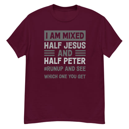 Half Jesus, Half Peter | Unisex Classic T-Shirt