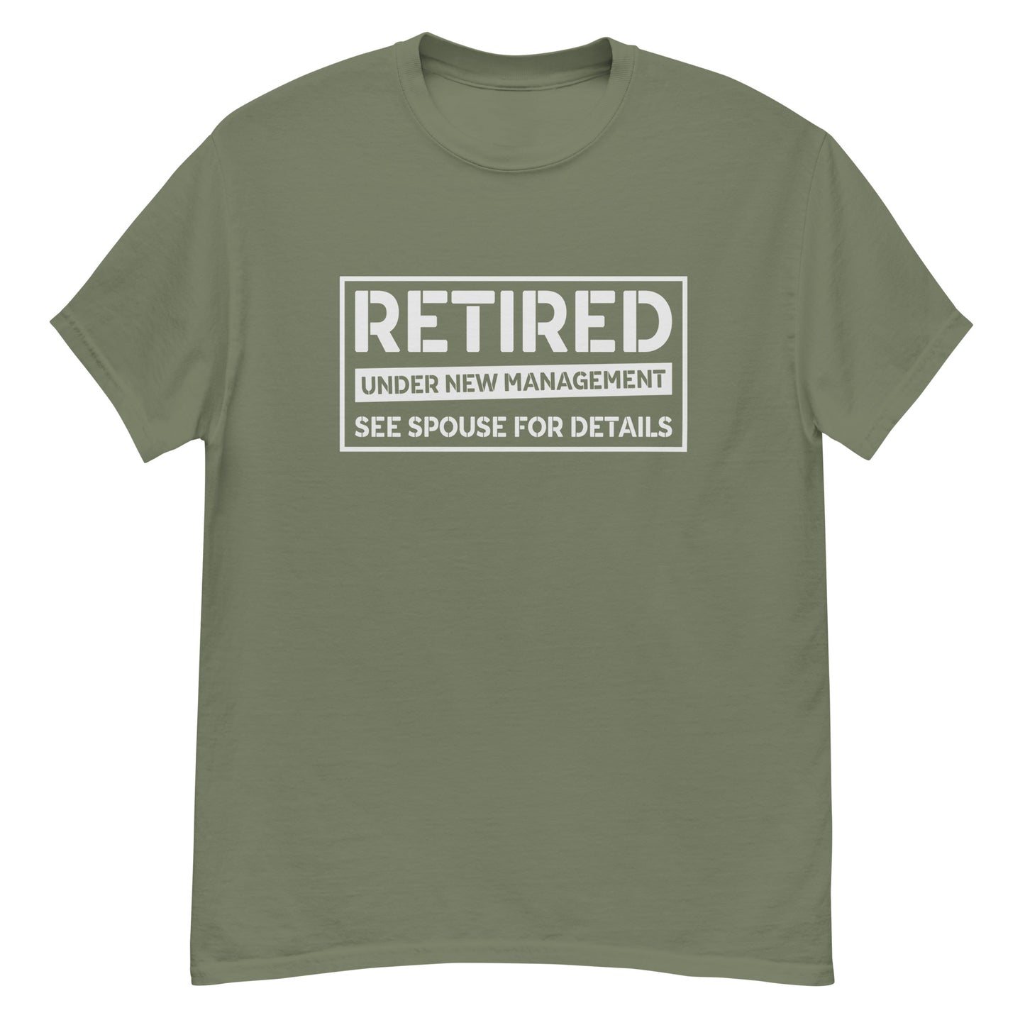 Retired: Under New Management | Men's Classic Shirt