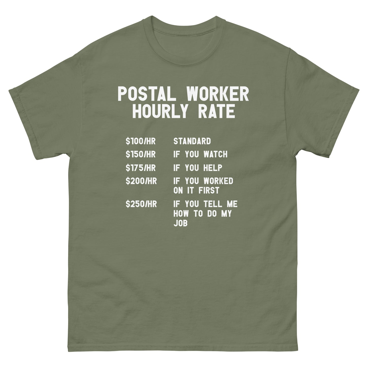 Postal Worker Pay | Unisex Classic T-Shirt