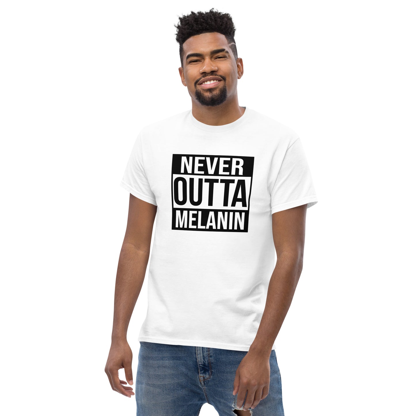 Never Outta Melanin | Men's Classic T-Shirt