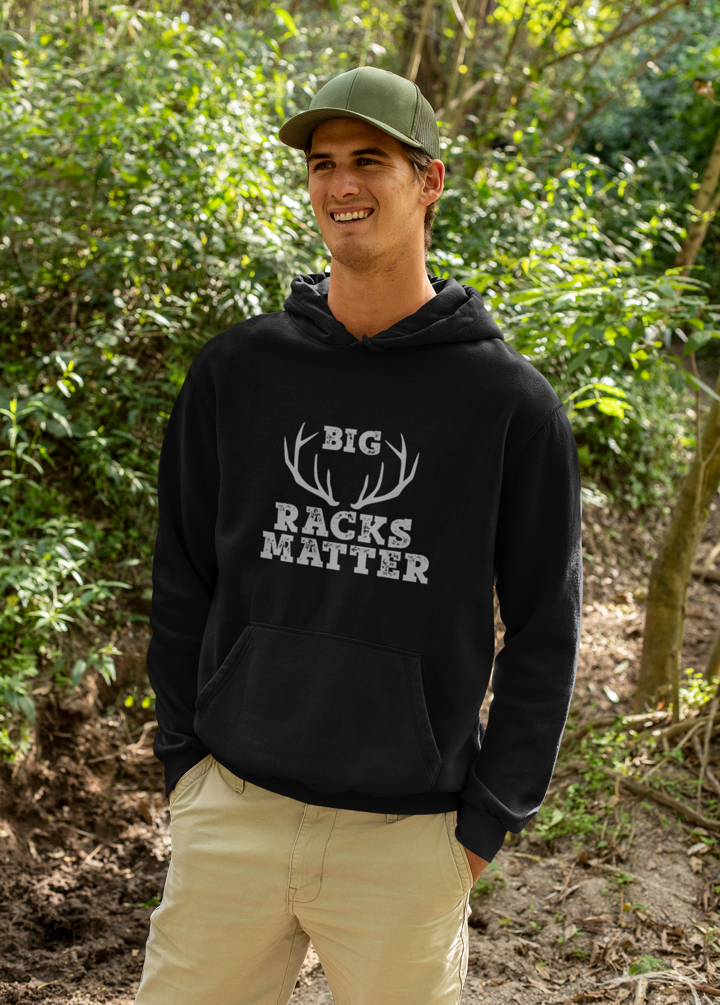 Big Racks Matter | Men's Lightweight Hoodie