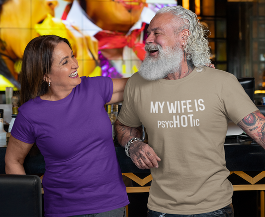 MY WIFE is***HOT** | Men's Classic T-Shirt