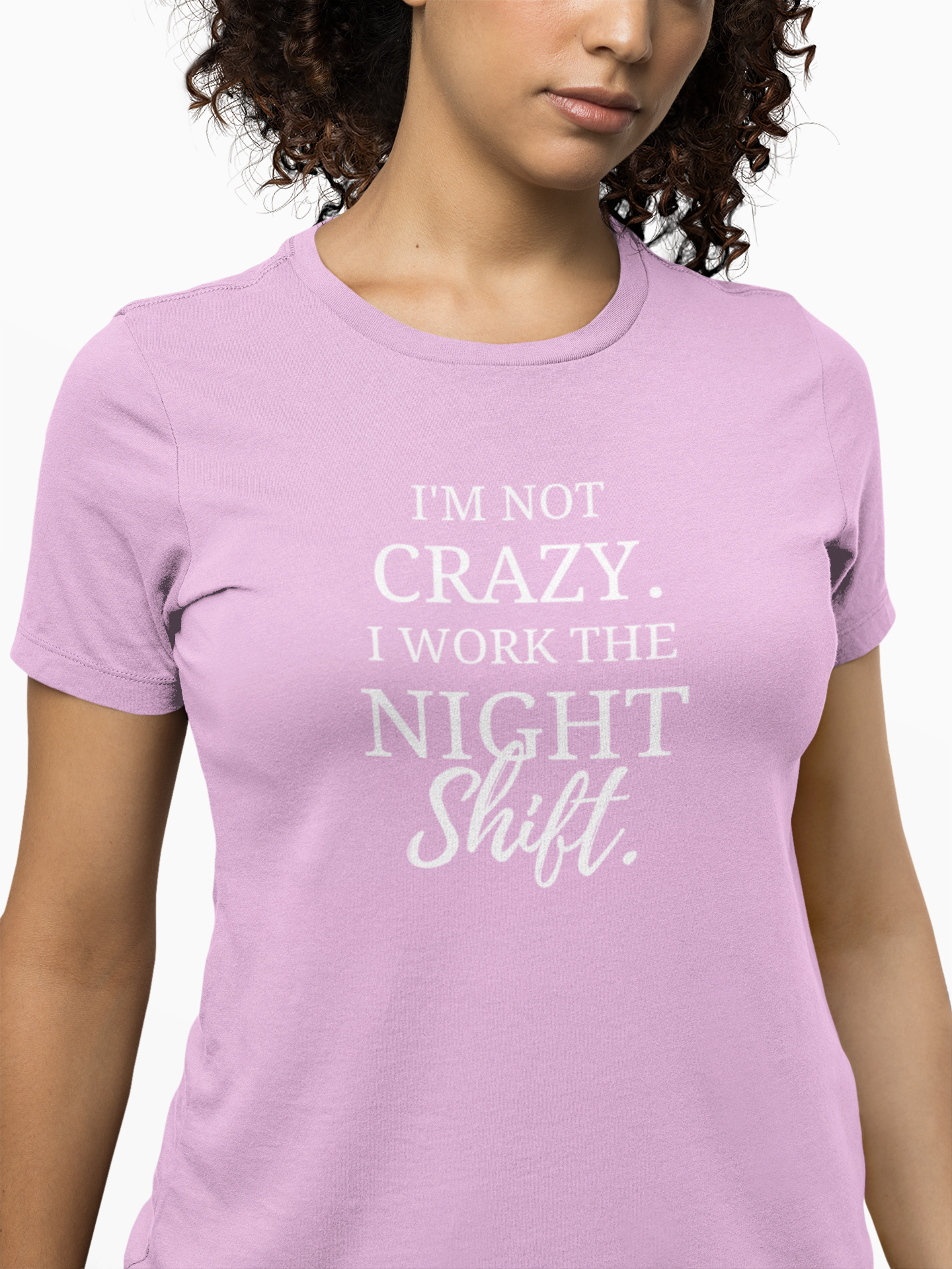 I Work The Night Shift | Women's Relaxed Fit T-Shirt