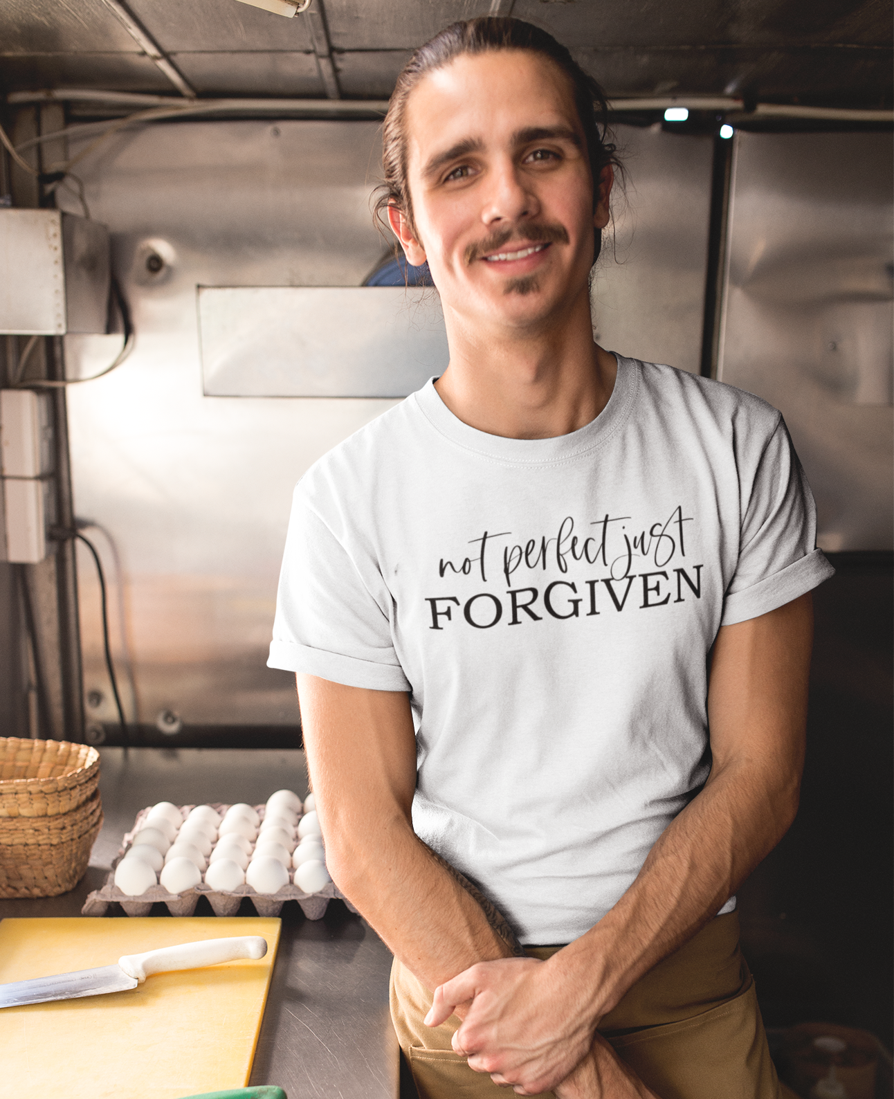 Not Perfect, Just Forgiven | Unisex Classic T-shirt