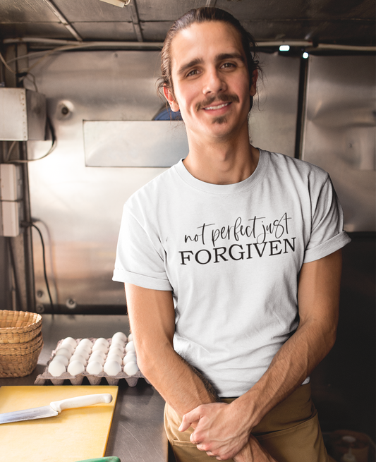 Not Perfect, Just Forgiven | Unisex Classic T-shirt