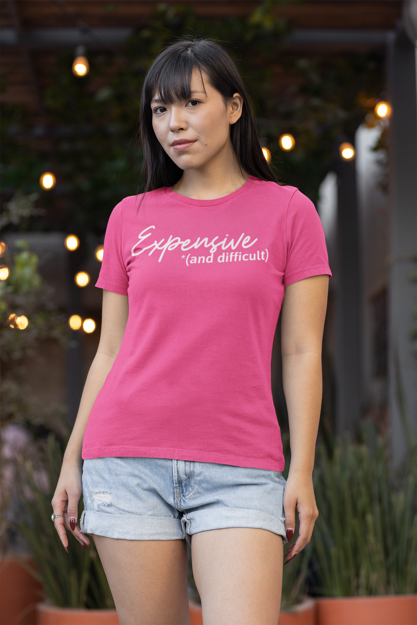 Expensive and Difficult | Women's FashionFit T-Shirt