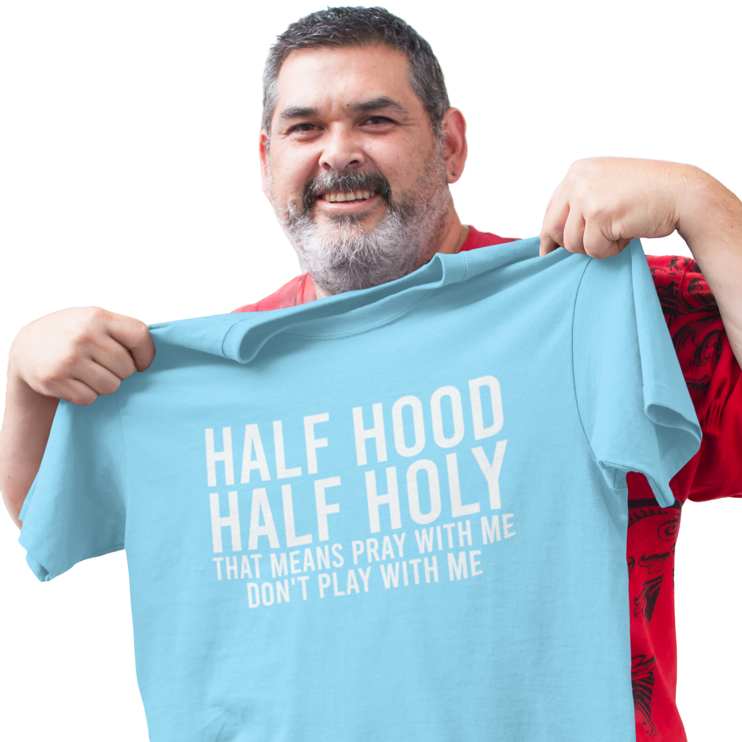 Half Hood Half Holy | Men's Classic T-Shirt