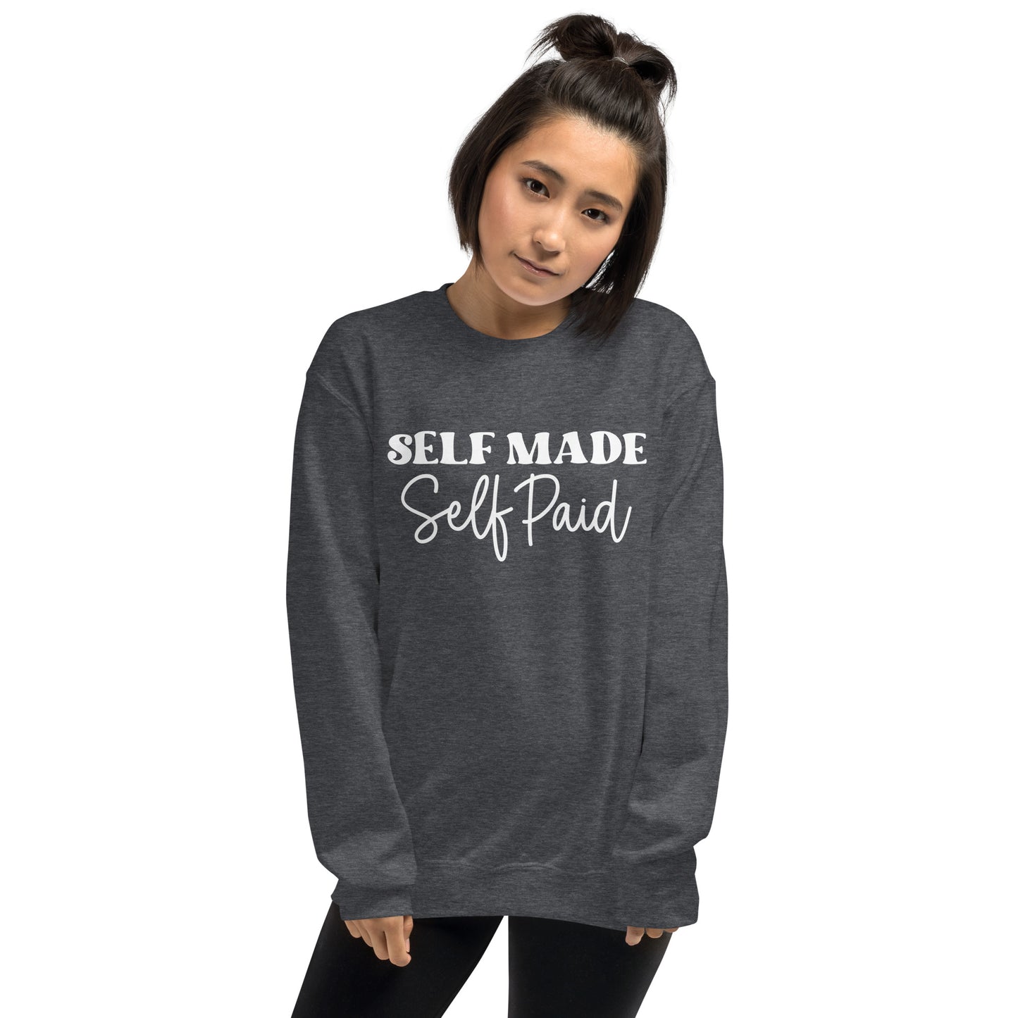 Self Made Self Paid | Unisex Fleece Sweatshirt