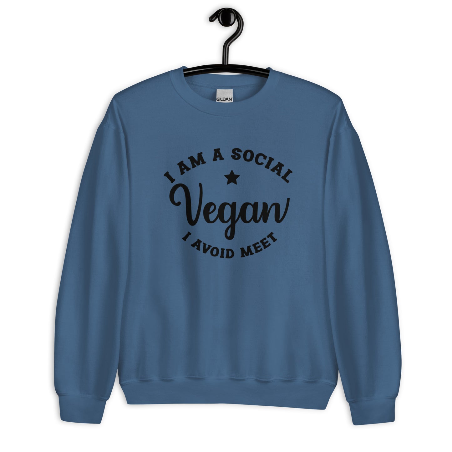 Social Vegan | Unisex Fleece Sweatshirt