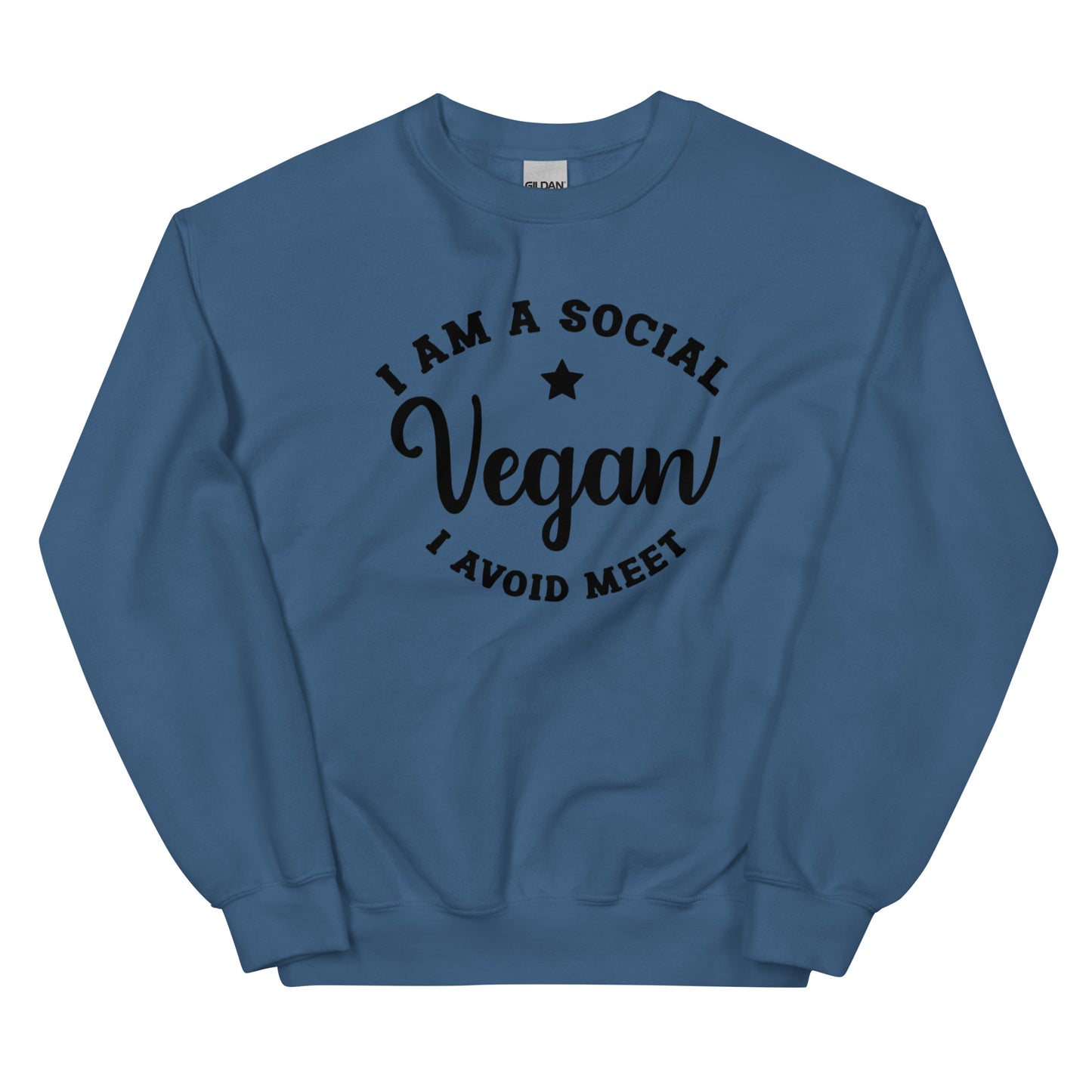 Social Vegan | Unisex Fleece Sweatshirt