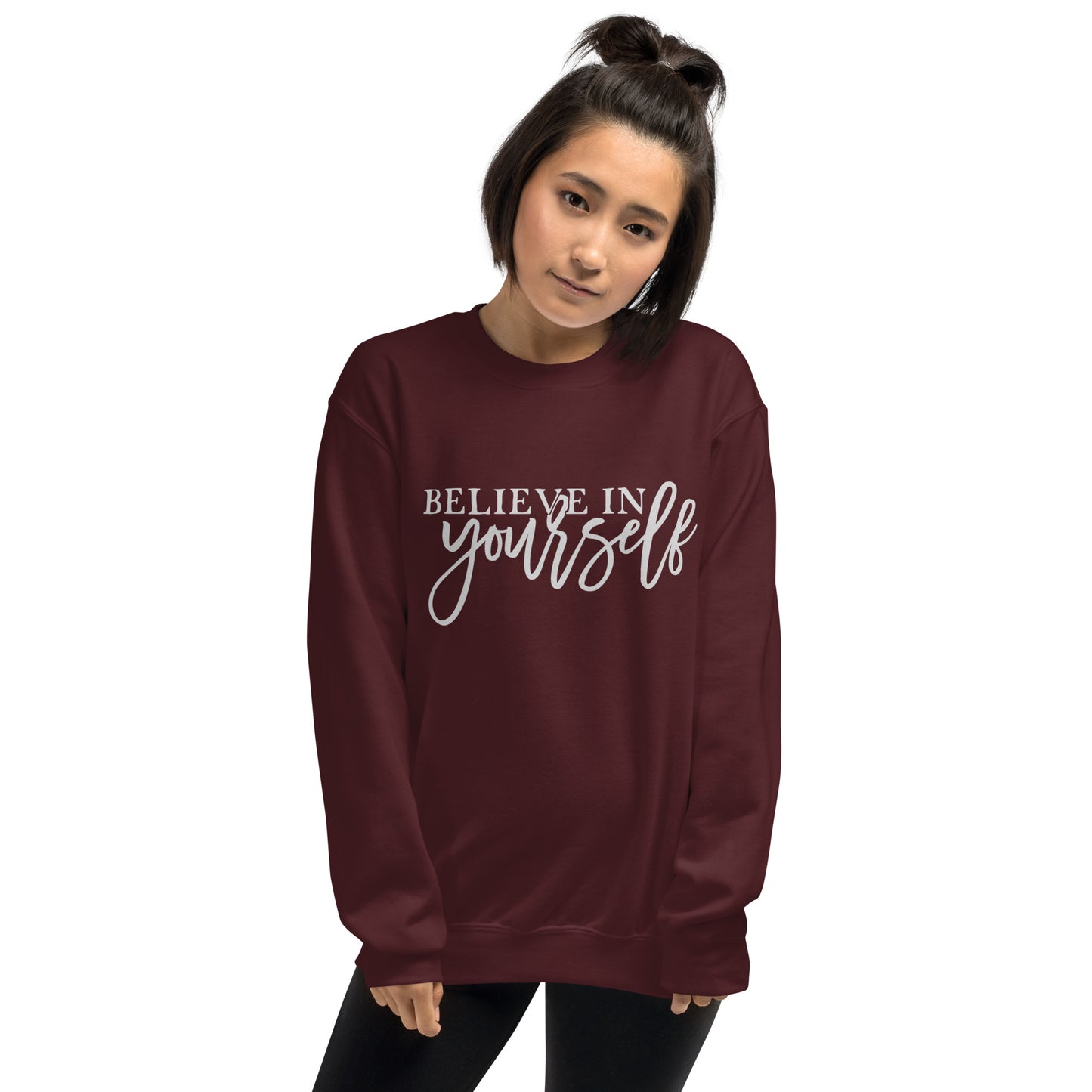 Believe In Yourself | Women's Fleece Sweatshirt