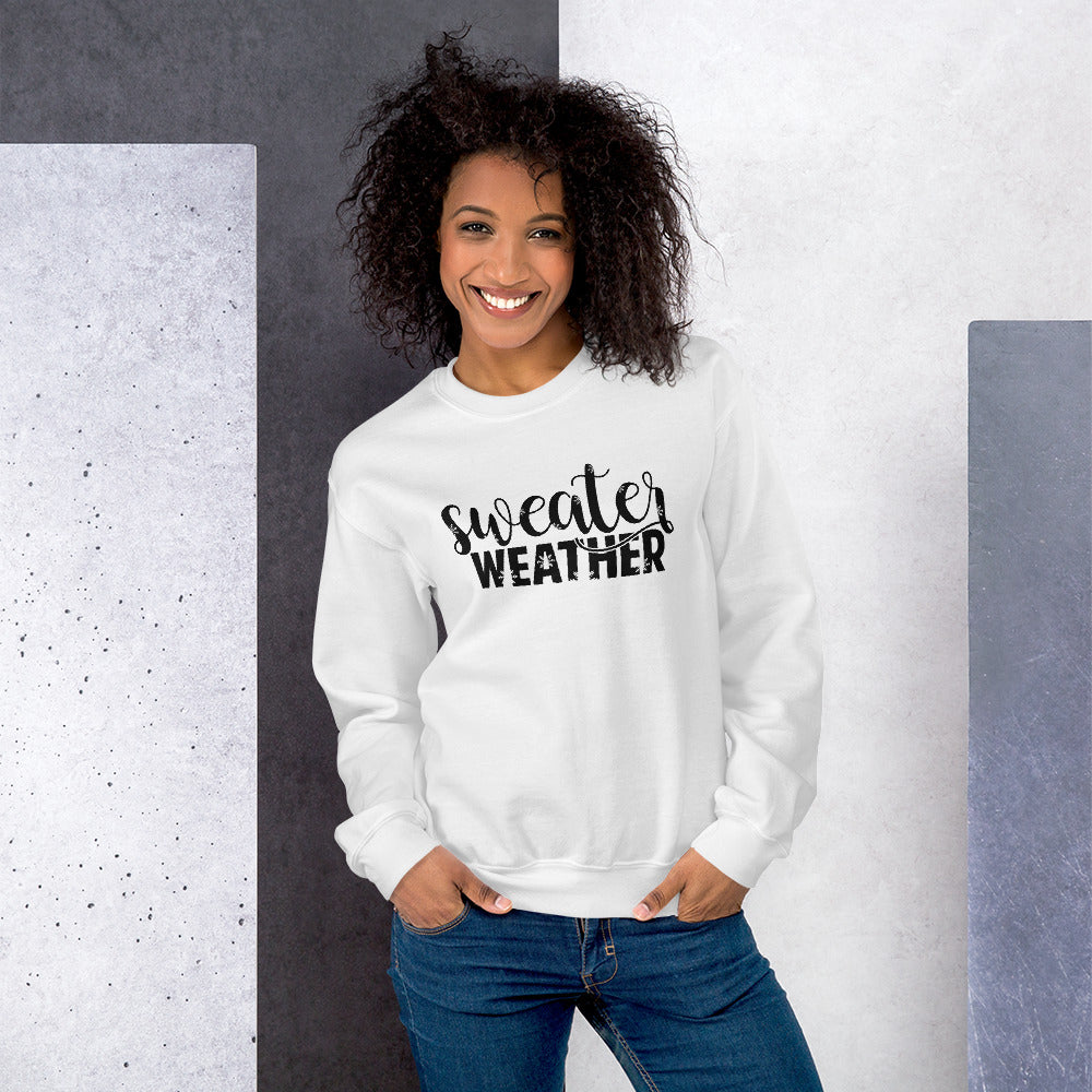 Sweater Weather | Women's Crew Fleece Sweatshirt