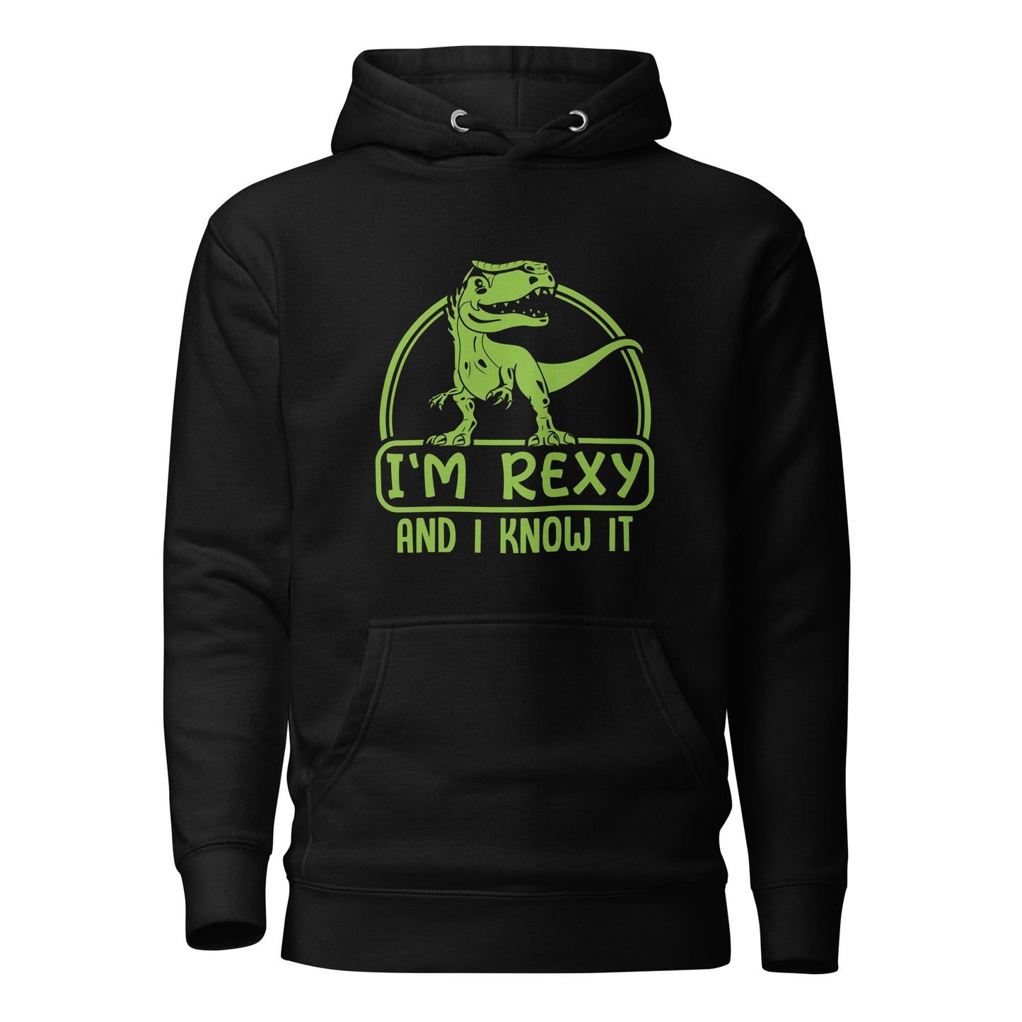 I'm Rexy And I Know It | Unisex Lightweight Hoodie