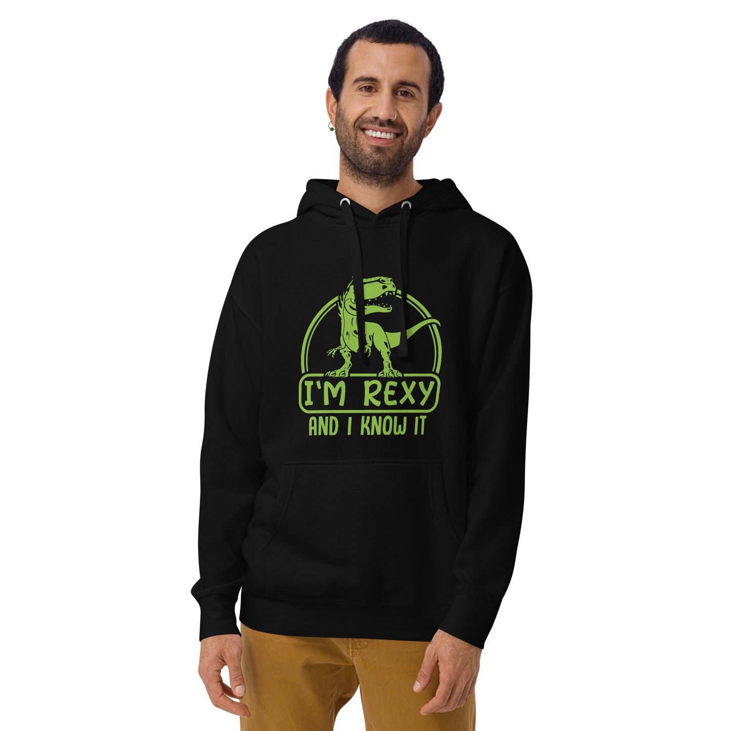 I'm Rexy And I Know It | Unisex Lightweight Hoodie