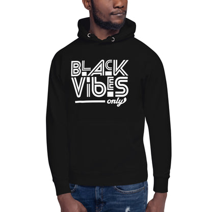 Black Vibes Only | Unisex Lightweight Hoodie