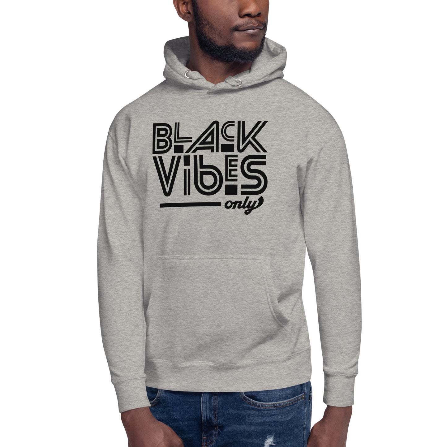 Black Vibes Only | Unisex Lightweight Hoodie