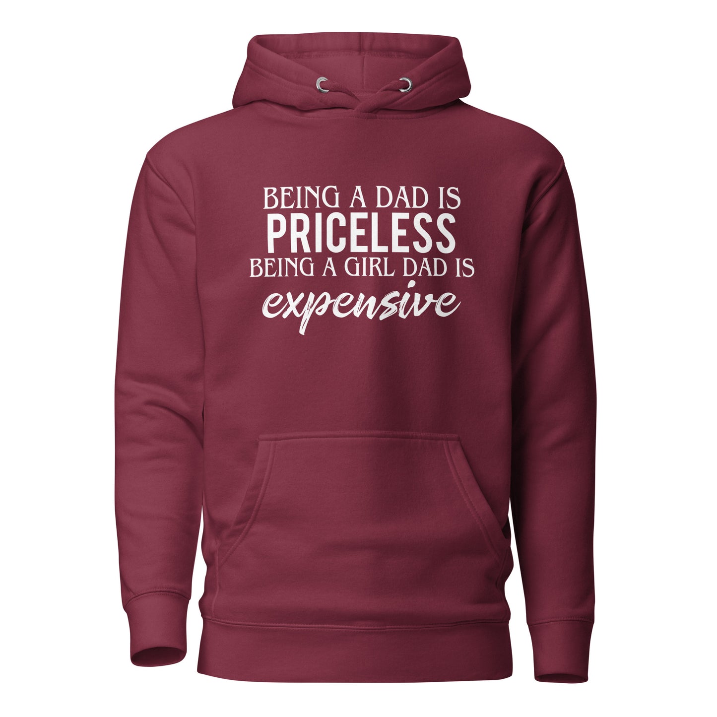 GirlDad Versus Wallet | Men's Lightweight Hoodie