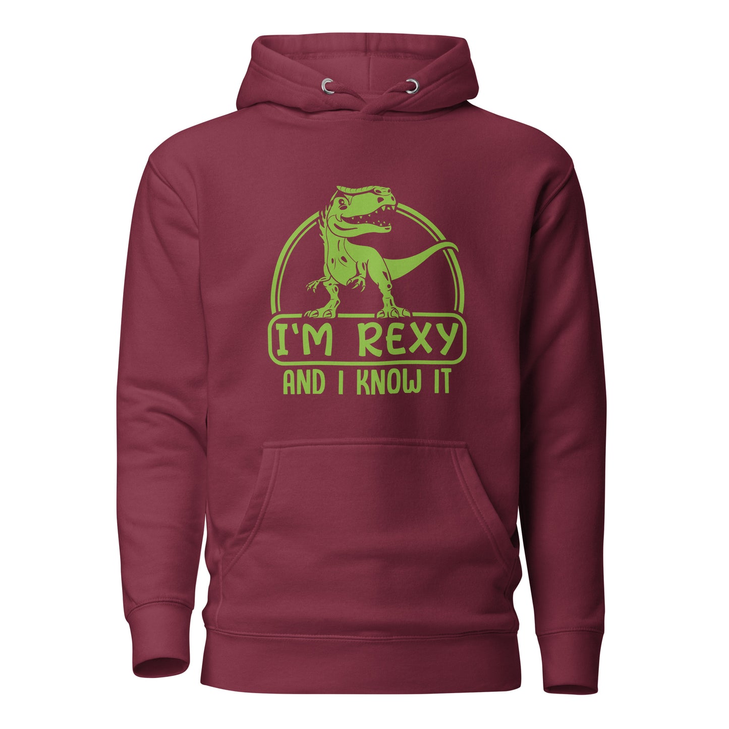 I'm Rexy And I Know It | Unisex Lightweight Hoodie