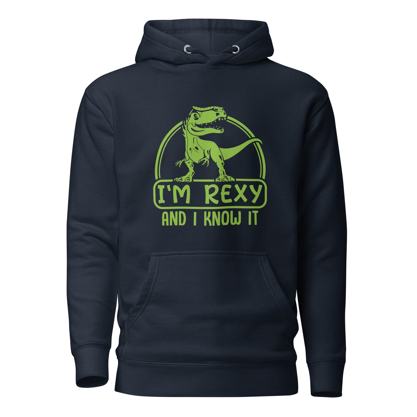 I'm Rexy And I Know It | Unisex Lightweight Hoodie