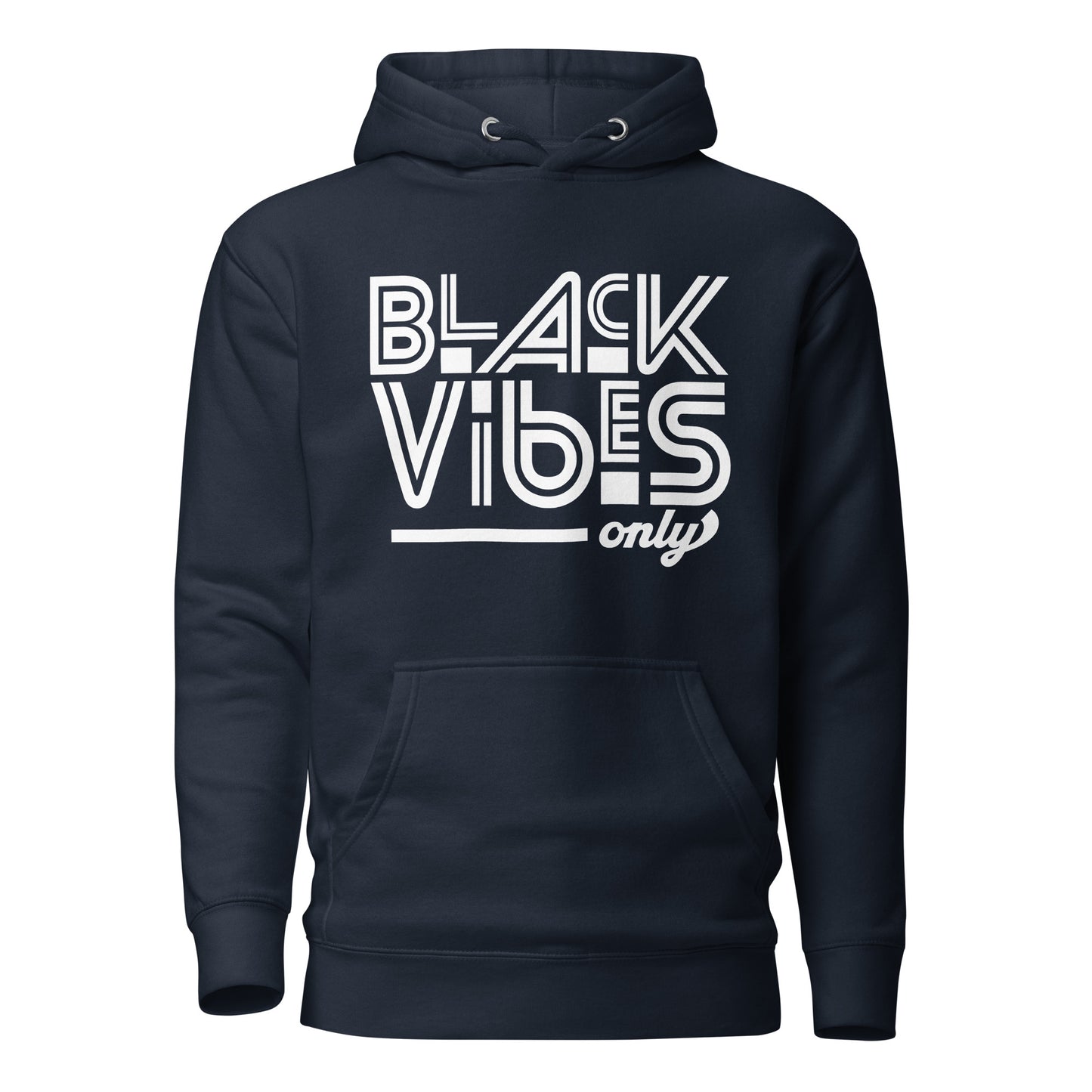 Black Vibes Only | Unisex Lightweight Hoodie