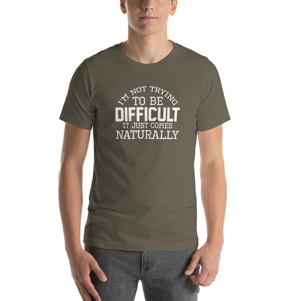 Difficult Comes Natural | Men's Relaxed Fit T-Shirt