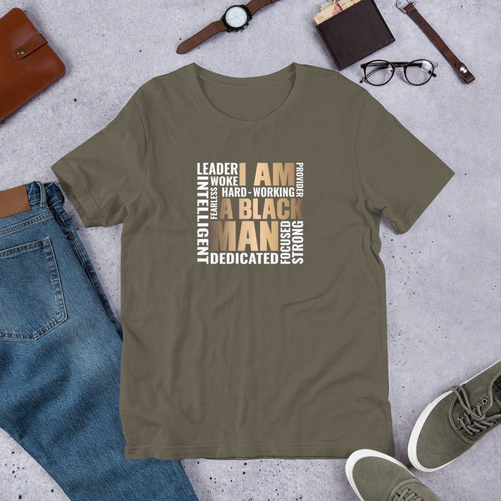 I Am A Black Man | Men's Relaxed Fit T-Shirt