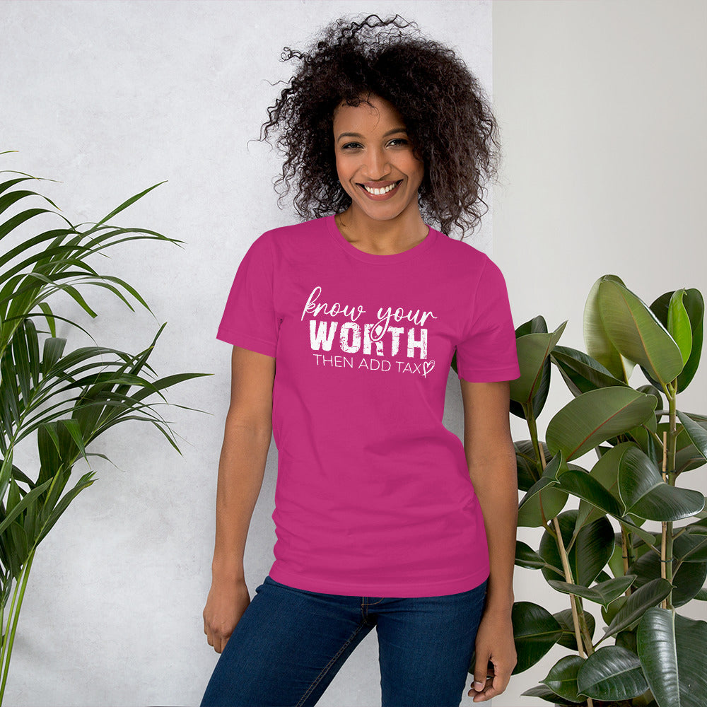 Know Your Worth | Women's Relaxed Fit T-Shirt