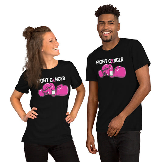 Fight Cancer Boxing Gloves | Unisex Premium T-Shirt