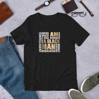 I Am A Black Man | Men's Relaxed Fit T-Shirt