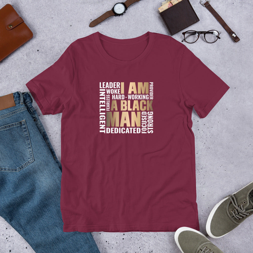 I Am A Black Man | Men's Relaxed Fit T-Shirt