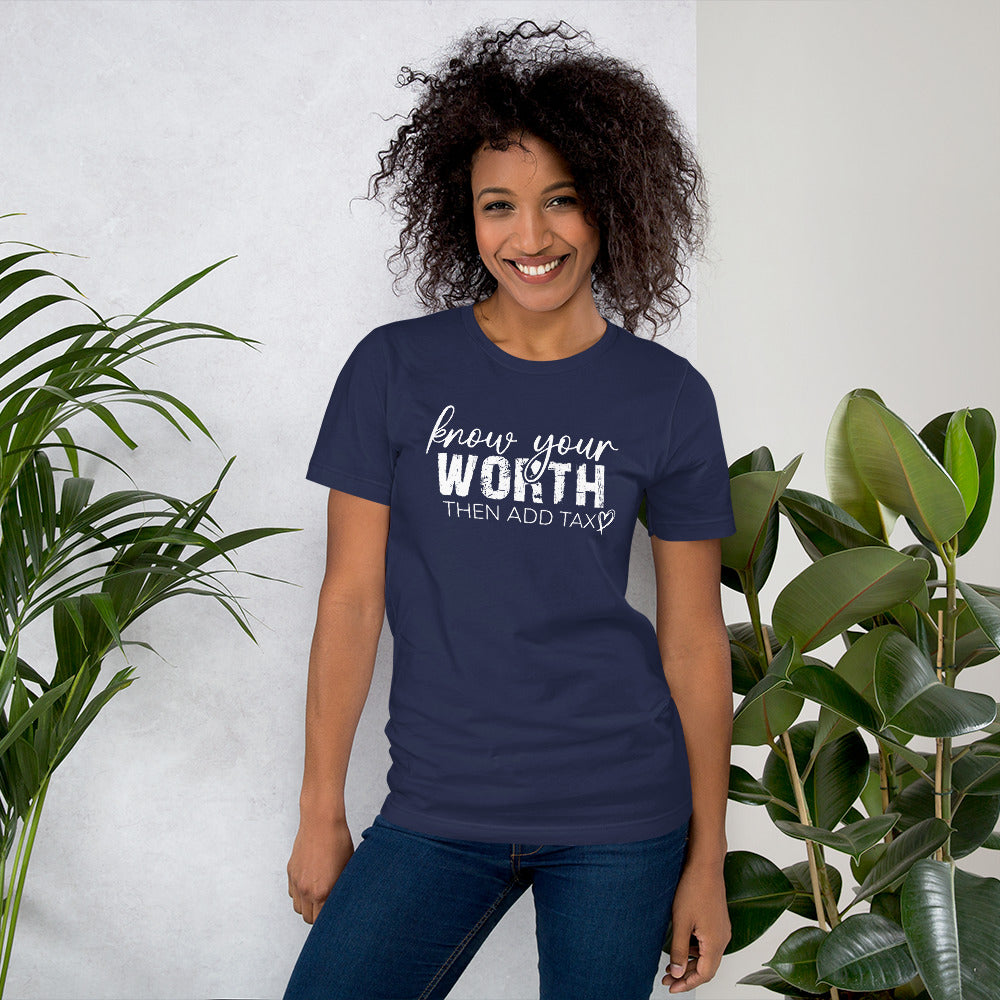 Know Your Worth | Women's Relaxed Fit T-Shirt