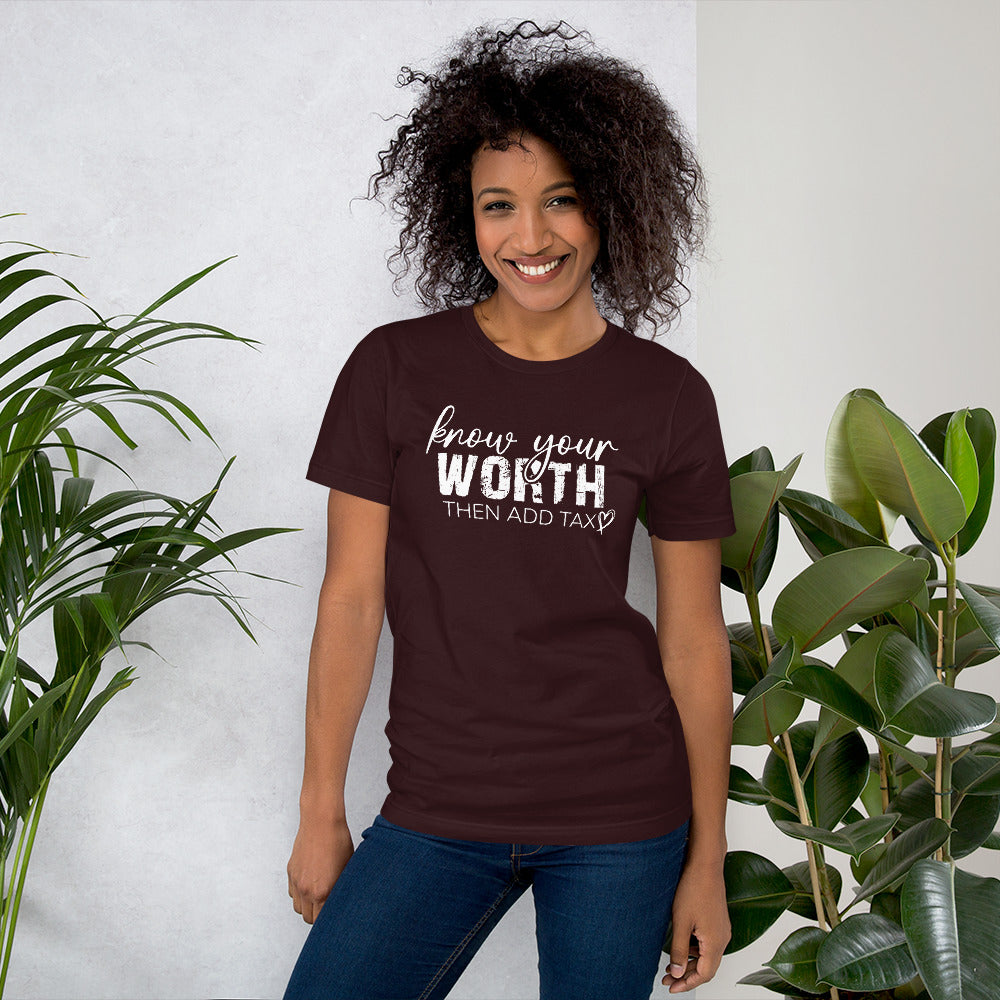 Know Your Worth | Women's Relaxed Fit T-Shirt