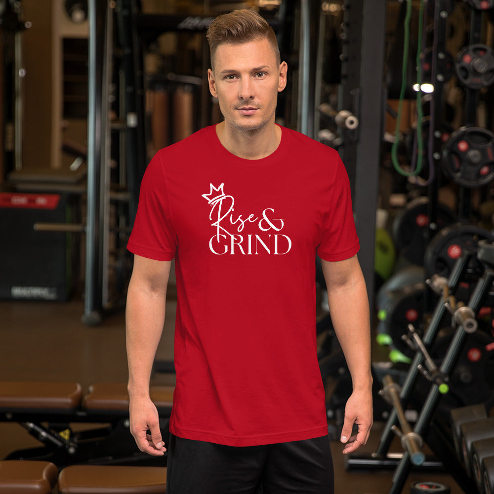 Rise & Grind Crown | Men's Relaxed Fit T-Shirt