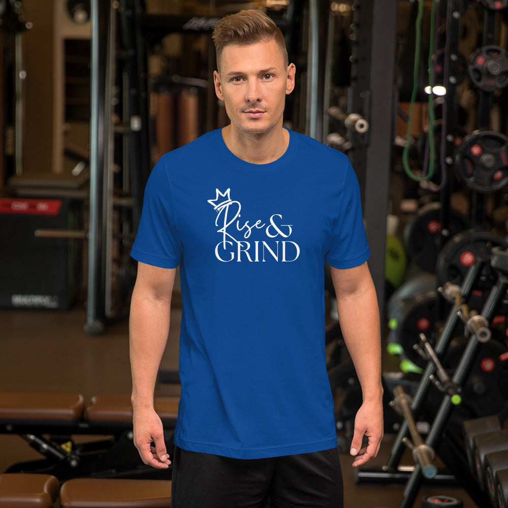 Rise & Grind Crown | Men's Relaxed Fit T-Shirt