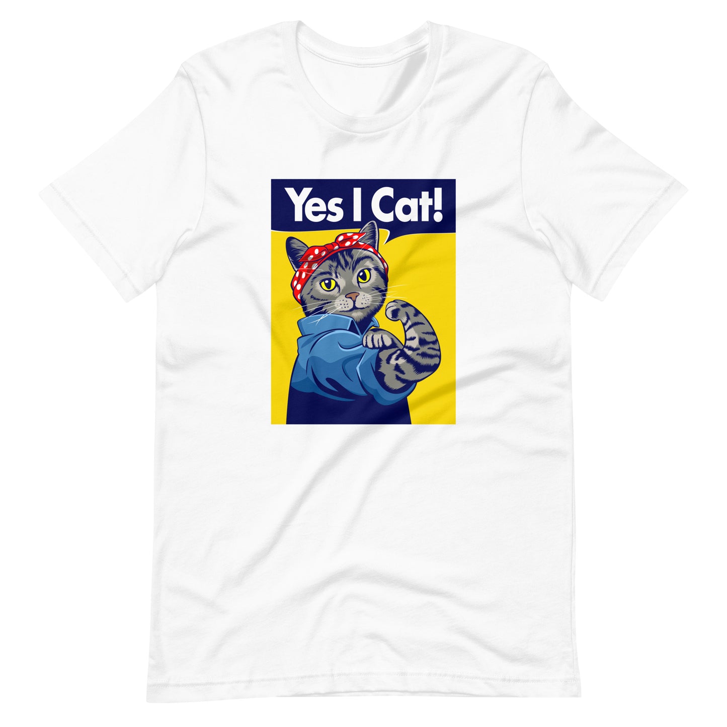 Yes I Cat Retro Kitty | Women's Relaxed Fit T-Shirt