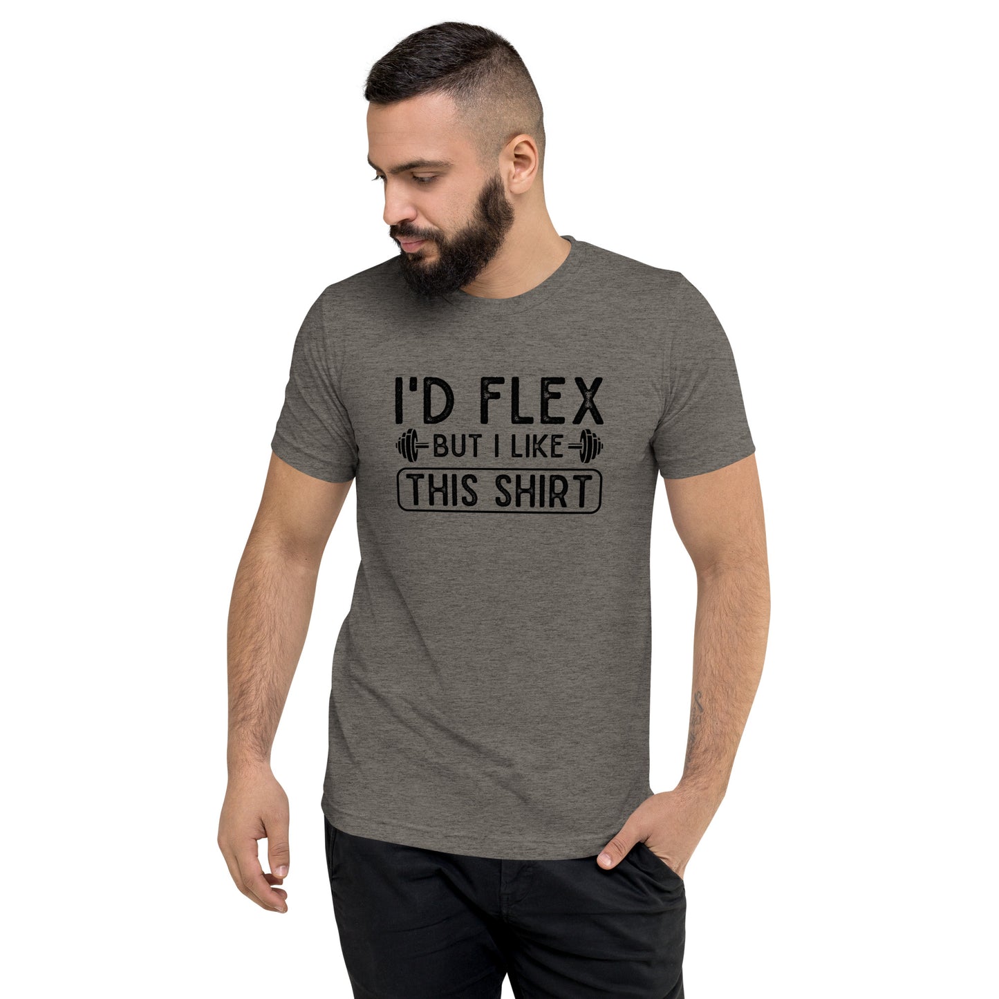 I'd Flex But... | Men's Triblend T-Shirt