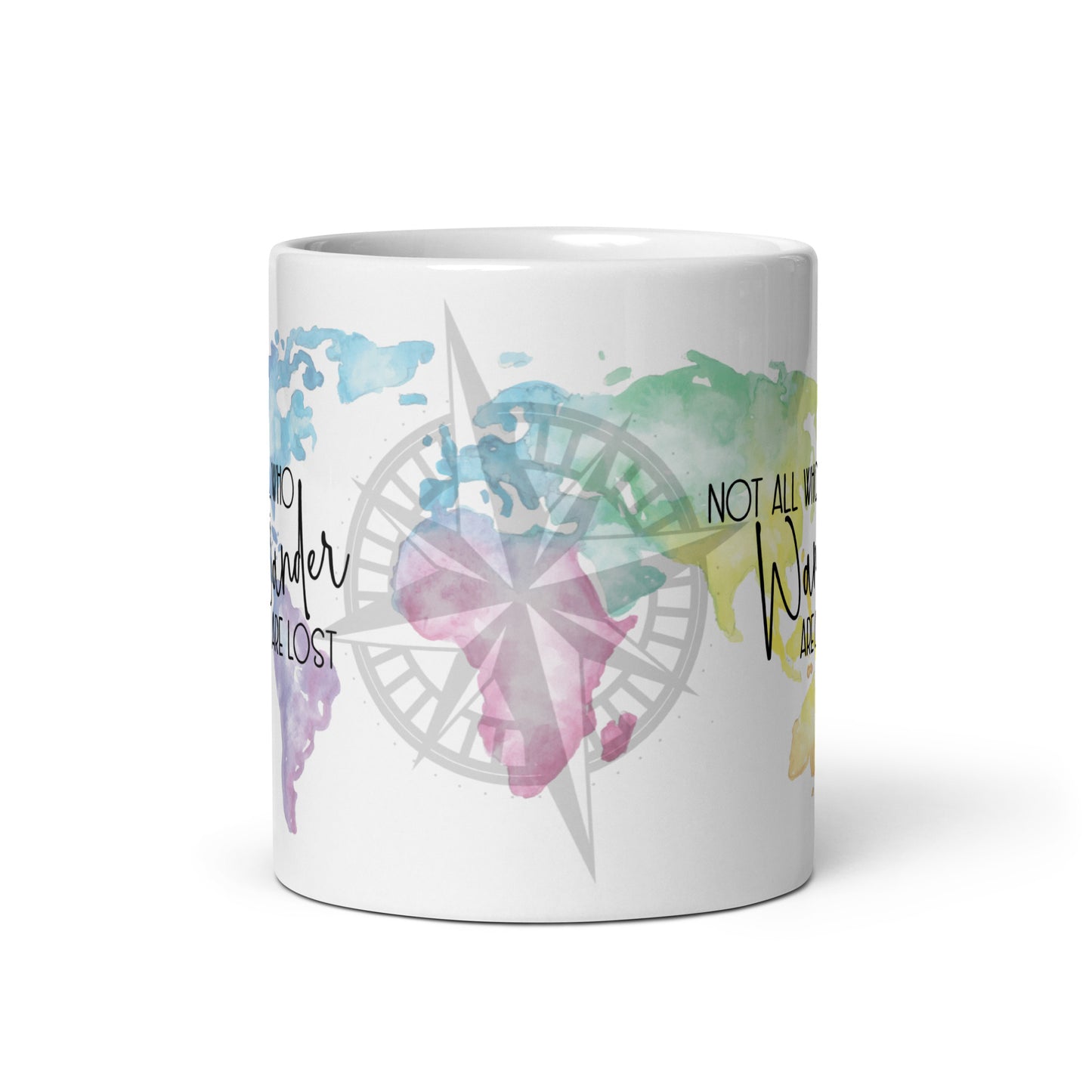 Not All Who Wander Are Lost | Happy Thoughts Mug