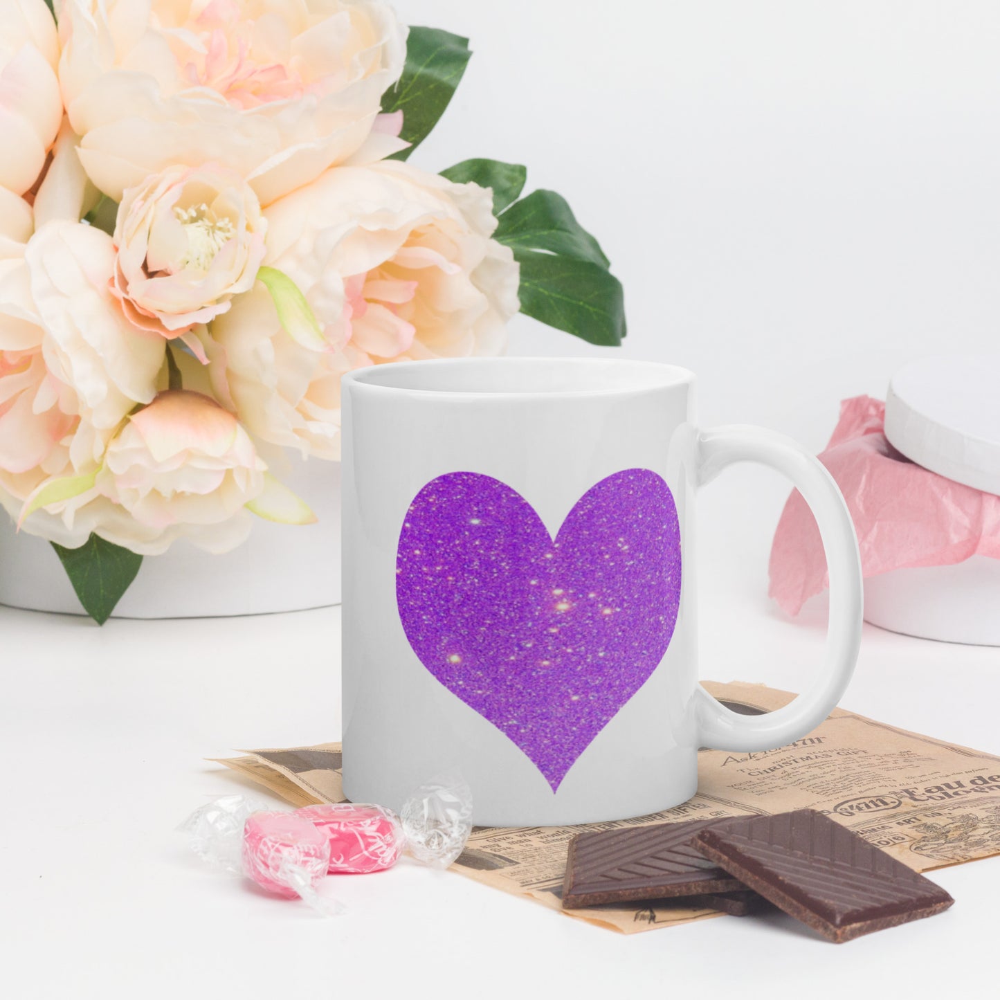 Melanin Heart | Black Love Mug