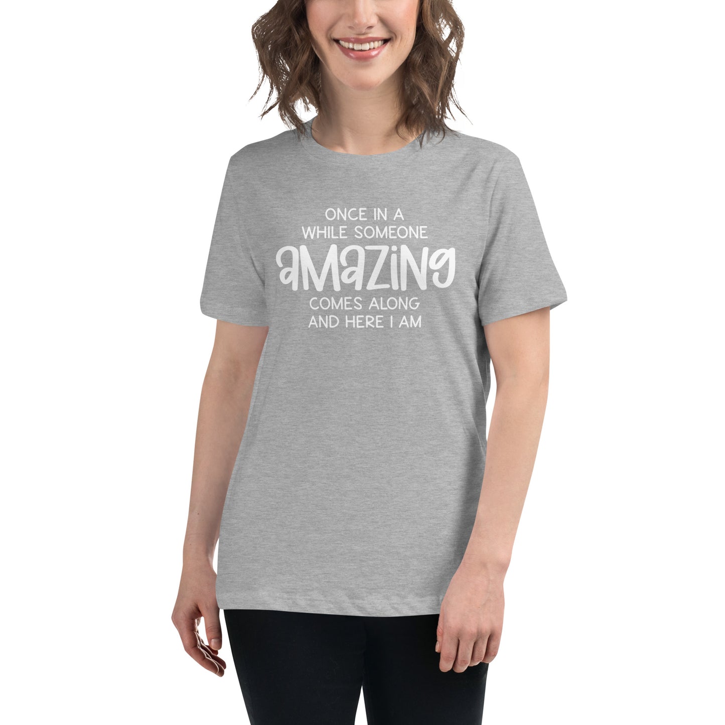 Here's Someone Amazing | Women's FashionFit T-Shirt