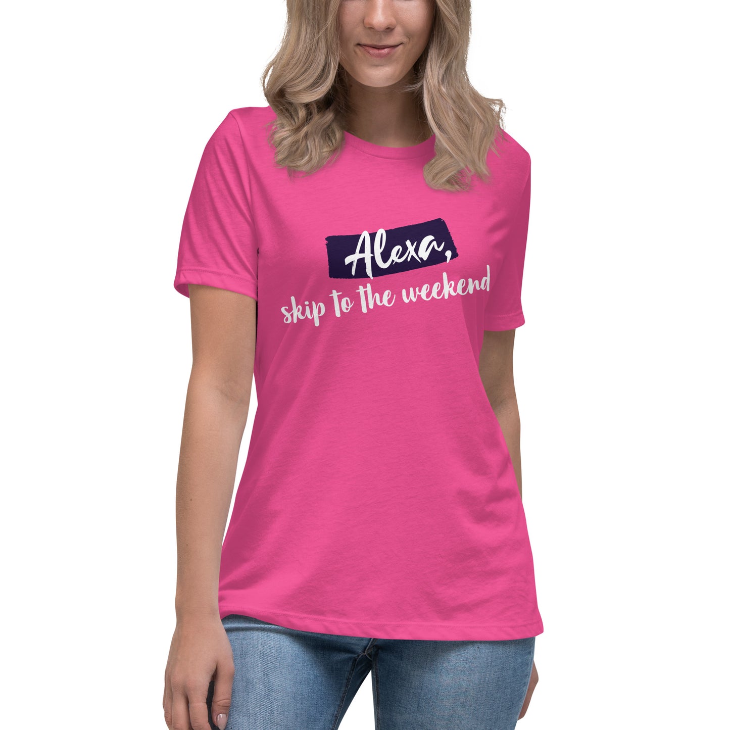 Hey Alexa!  | Women's Relaxed Fit T-Shirt