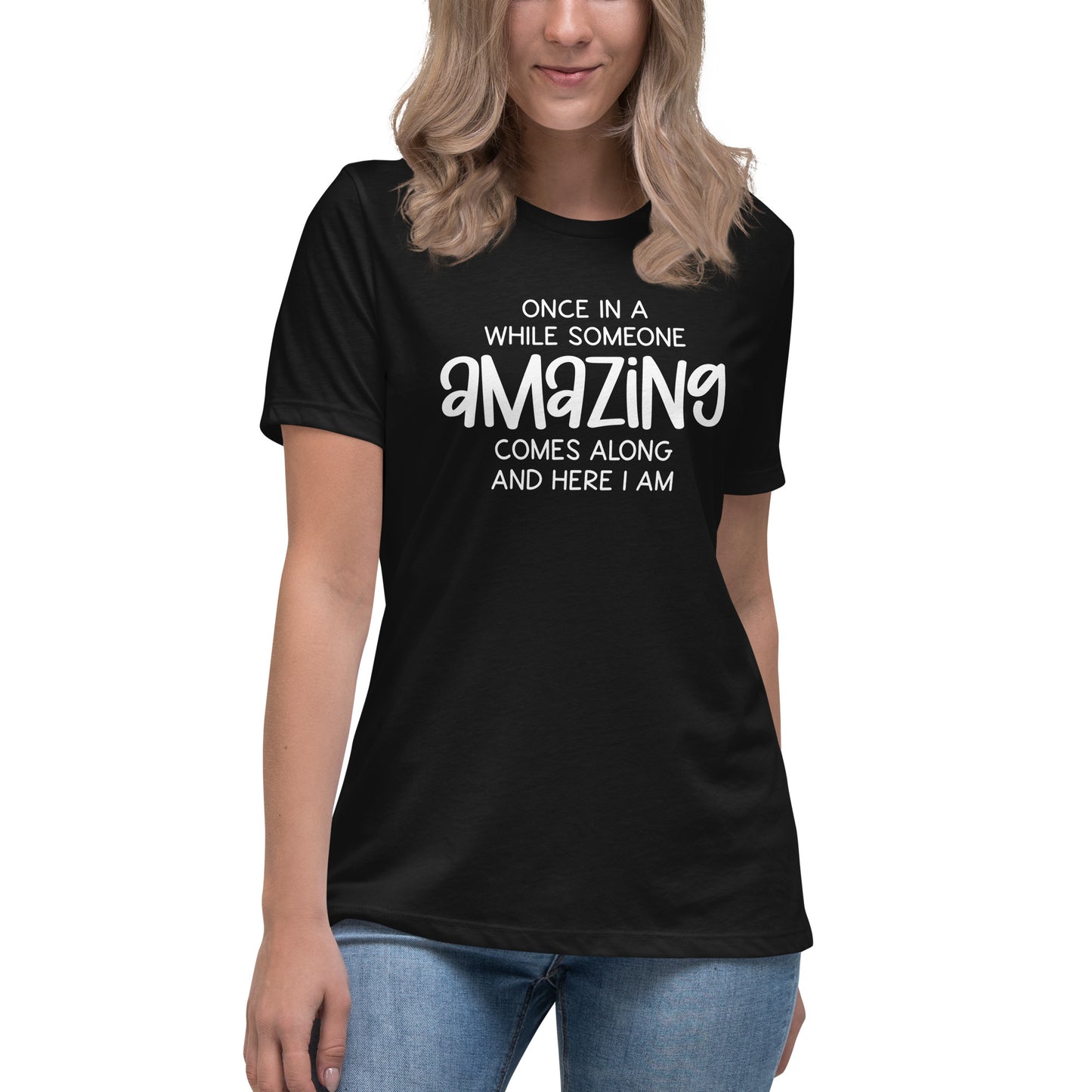 Here's Someone Amazing | Women's FashionFit T-Shirt