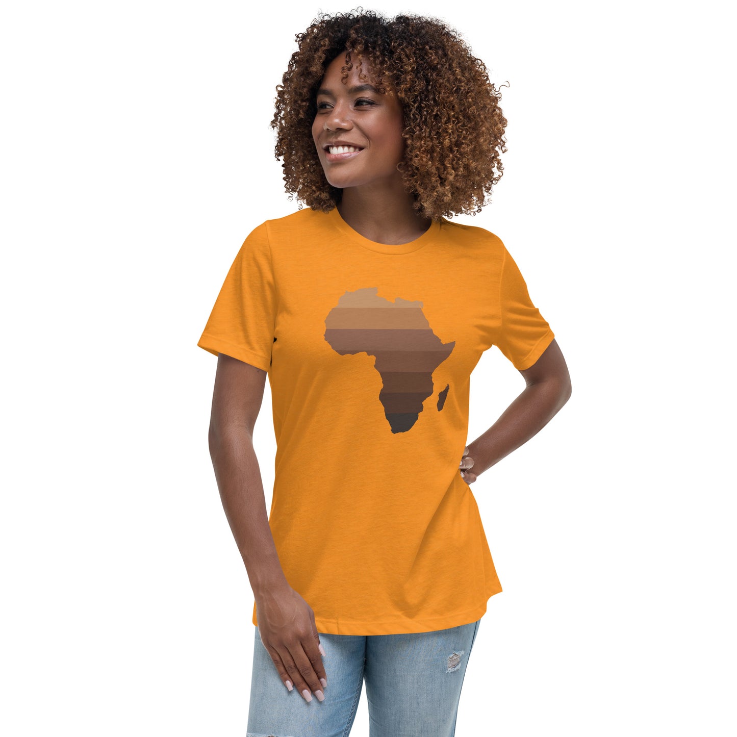 Brown Shades of Africa | Women's FashionFit T-Shirt